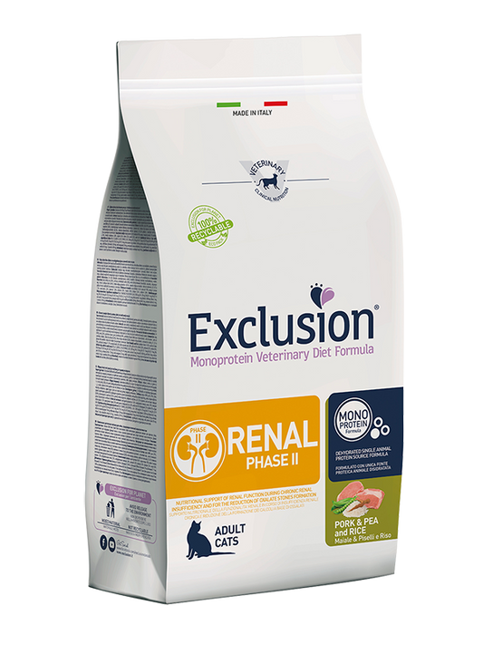 Exclusion Cat Renal Phase 2 Maiale & Piselli & Riso