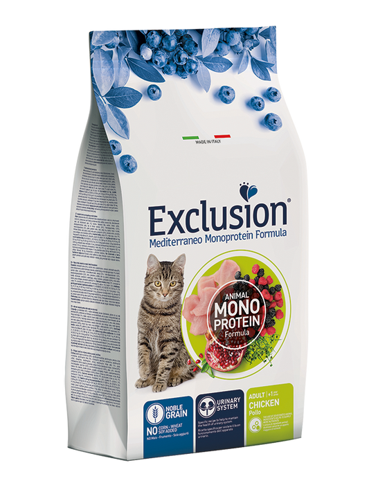 Exclusion Mediterraneo Cat Adult Pollo