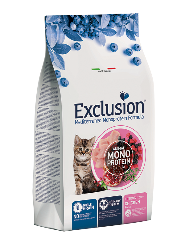 Exclusion Mediterraneo Cat Kitten Pollo