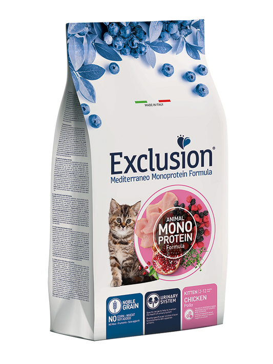 Exclusion Mediterraneo Cat Kitten Pollo