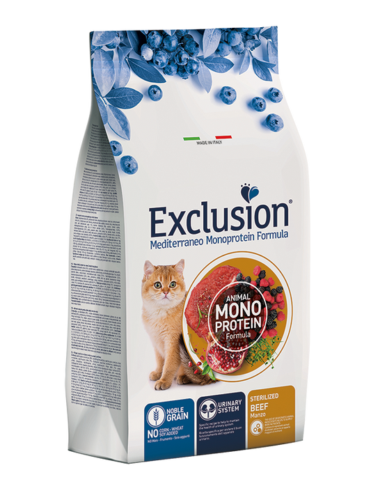 Exclusion Mediterraneo Cat Sterilized Manzo