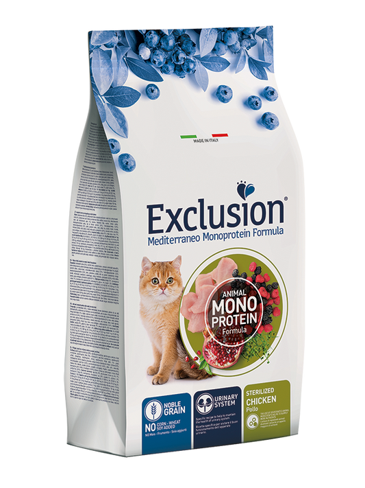 Exclusion Mediterraneo Cat Sterilized Pollo