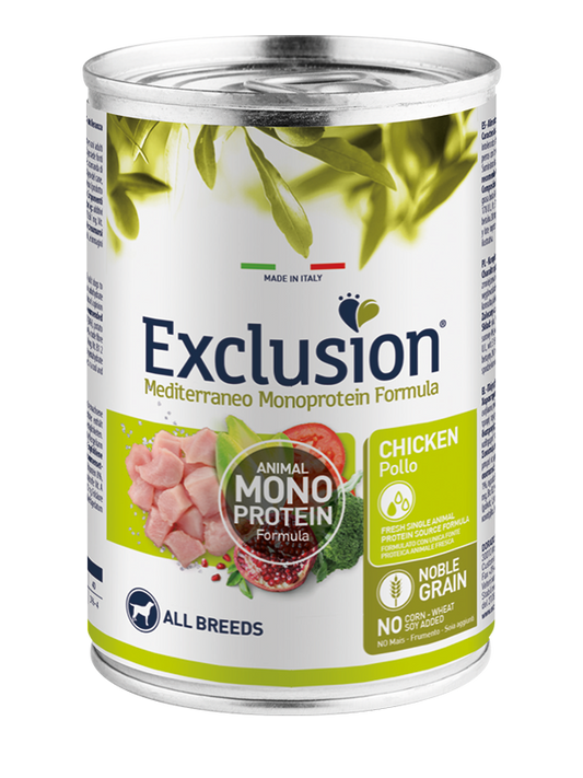 Exclusion Mediterraneo Dog Adult Pollo