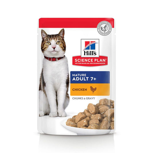 Hill'S Science Plan Adult 7+ Pollo