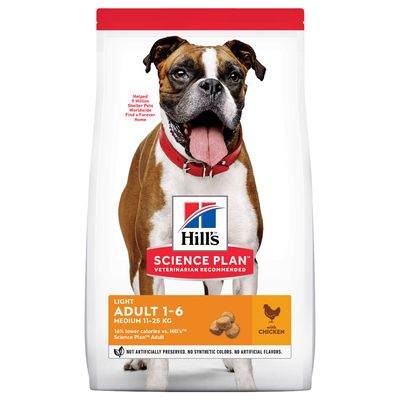 Hill'S Science Plan Adult Medium Light Pollo