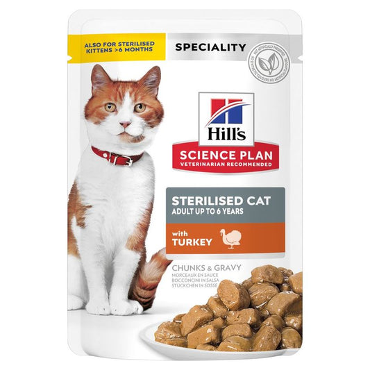 Hill'S Science Plan Adult Sterilised Tacchino