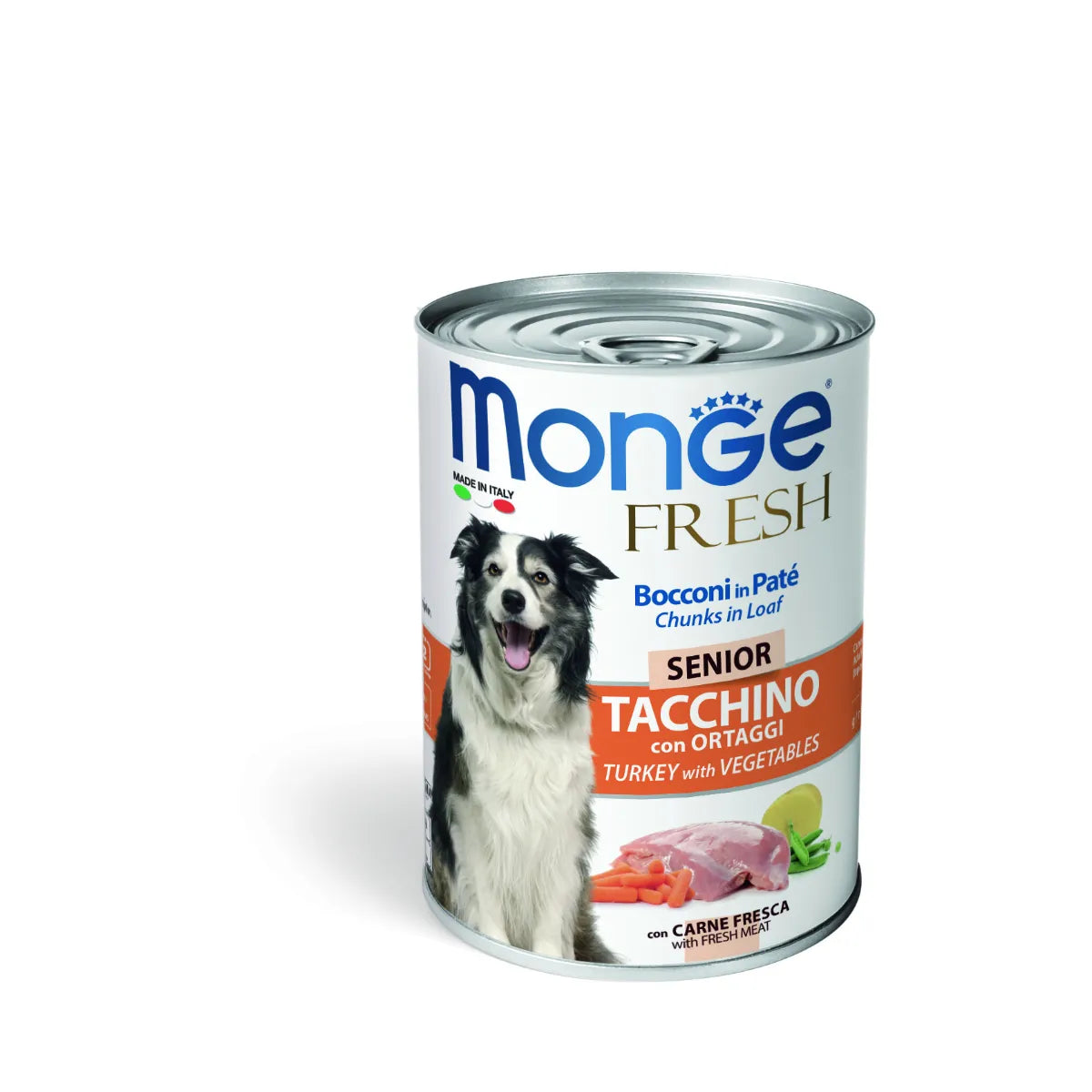 Monge Dog Fresh Senior Tacchino Ortaggi 400gr