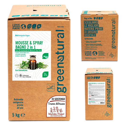 GN MOUSSE Bagno 2 in1 Menta & Tea Tree - eco