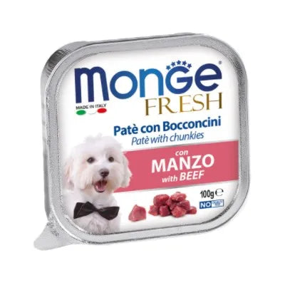 Monge Dog Fresh Vaschetta 100gr
