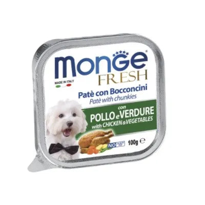 Monge Dog Fresh Vaschetta 100gr