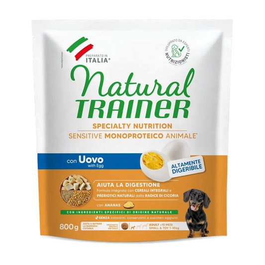 Natural Trainer Dog Sensitive Adult Mini Uovo