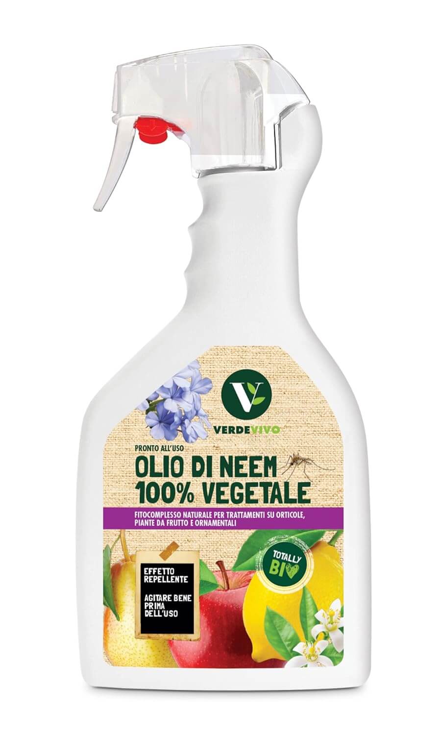 Olio Di Neem Pronto All'uso 750 ml