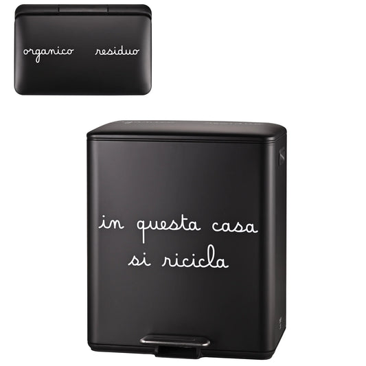 Pattumiera In Questa Casa Si Ricicla Nera