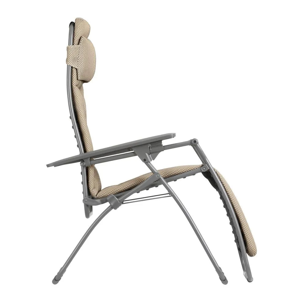 Poltrona Relax imbottita gravità zero Futura Bec Becomfort® Moka 9935