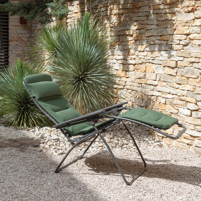 Poltrona Relax imbottita gravità zero Futura Bec Becomfort® Olive 9548