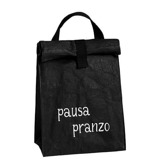 Porta Pranzo Pausa Pranzo Nero