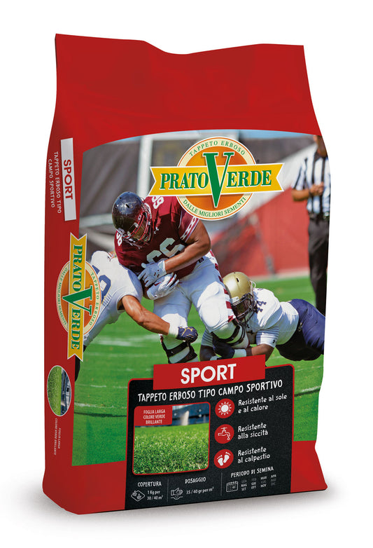 Semente Prato Verde Sport Resistente 5kg
