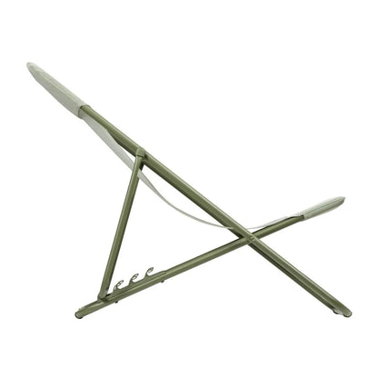 Sedia a sdraio pieghevole multi-posizione Maxi Transat Batyline® Cb Moss 9874