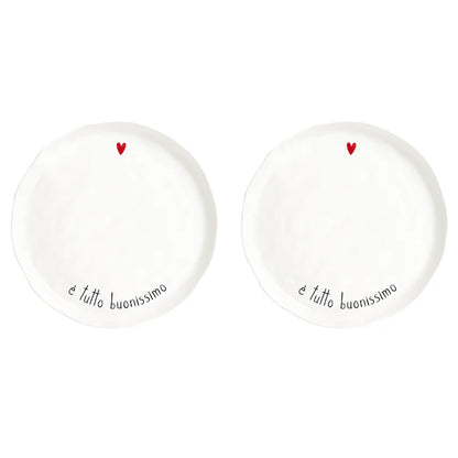 Set 2 Piatti E' Tutto Buonissimo