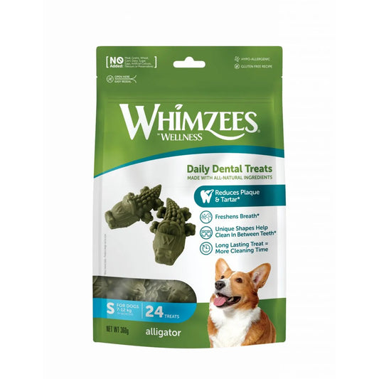 Whimzees Busta Alligatore S 24pz