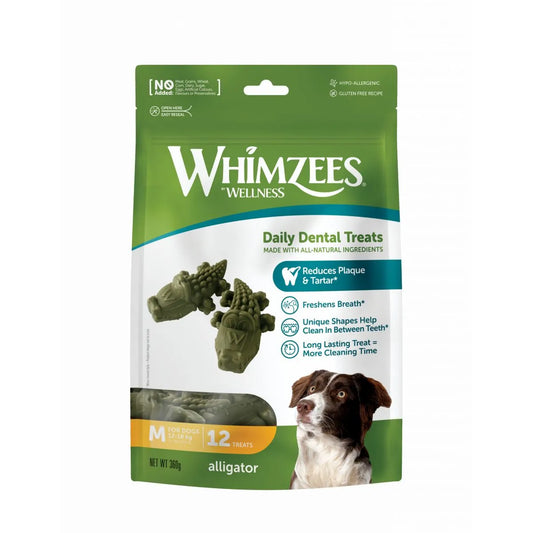 Whimzees Busta Alligatore M 12pz
