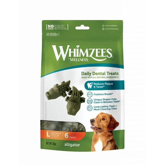 Whimzees Busta Alligatore L 6pz