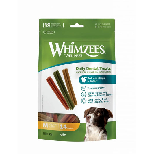 Whimzees Busta Stix M 14pz