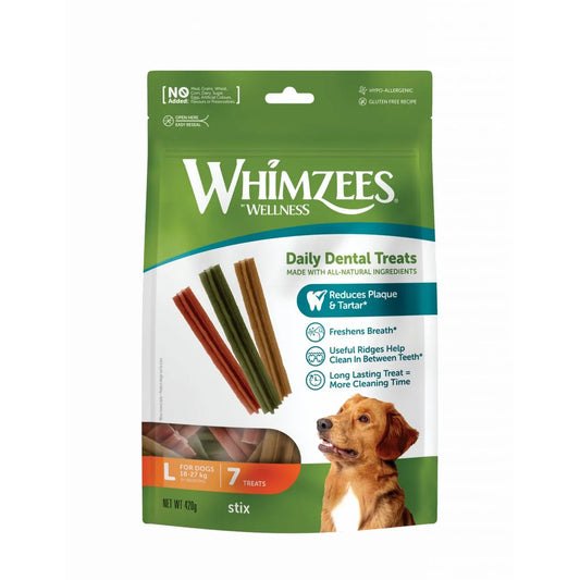 Whimzees Busta Stix L 7pz