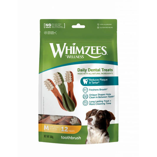 Whimzees Busta Spazzolino M 12pz