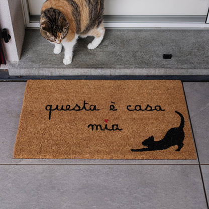 Zerbino Questa E' Casa Mia Gatto