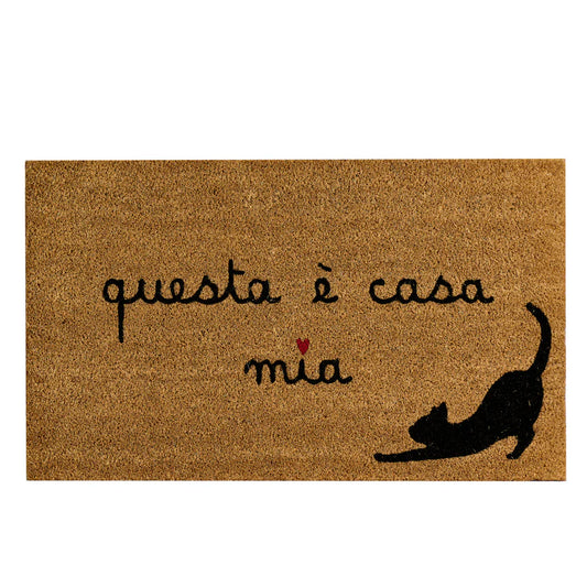 Zerbino Questa E' Casa Mia Gatto