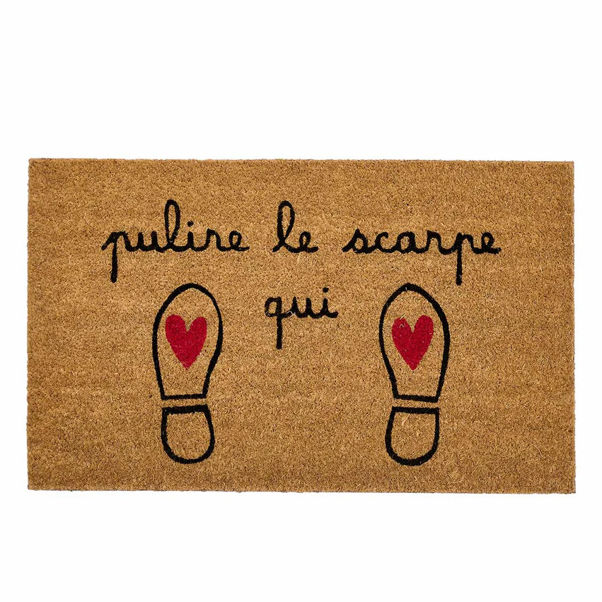 Zerbino Pulire Le Scarpe Qui