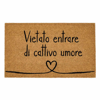 Zerbino Vietato Entrare Di Cattivo Umore