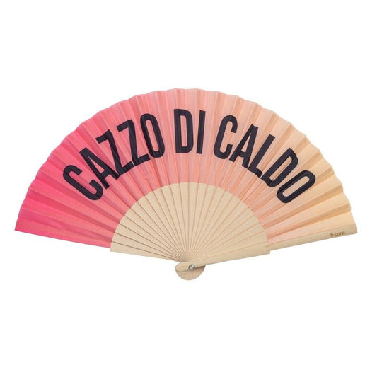Ventaglio “Cazzo di caldo” sunset gradient