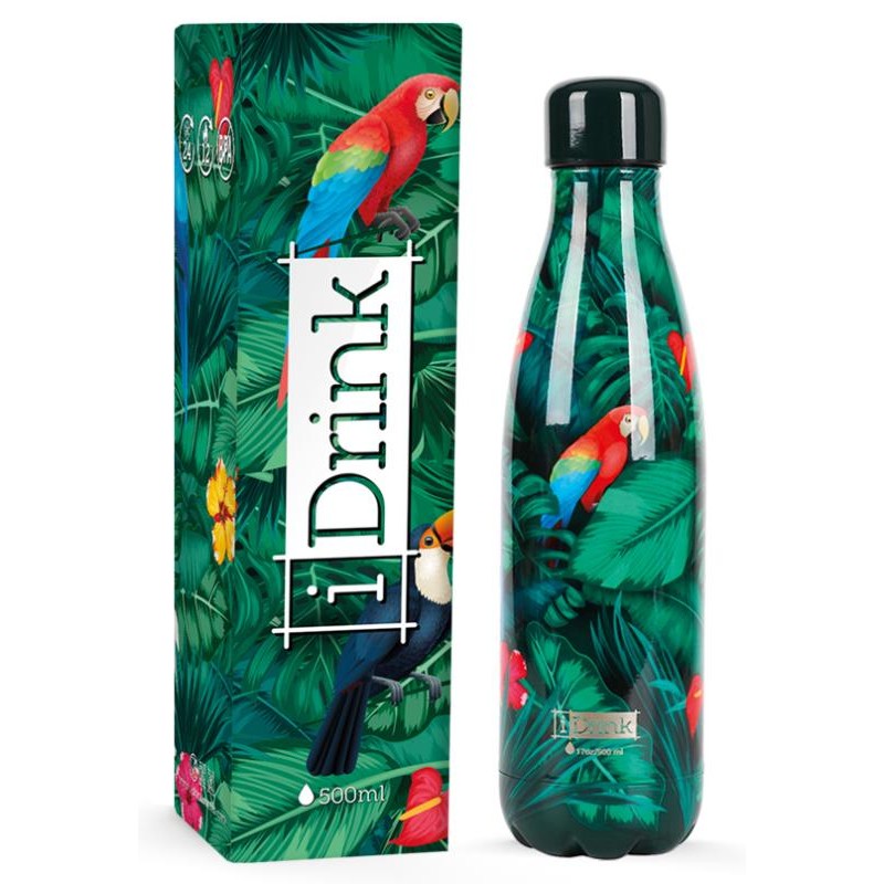 Bottiglia Termica Tropical Birds
