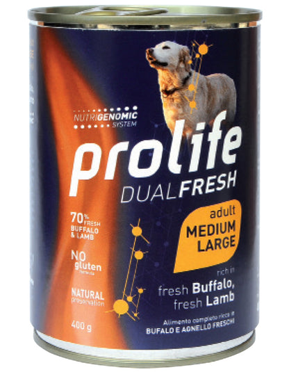 Prolife Dog Dual Fresh Adult M/L 400g