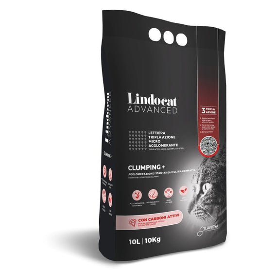 Lindocat Advanced Clumping + Carboni Attivi 10l