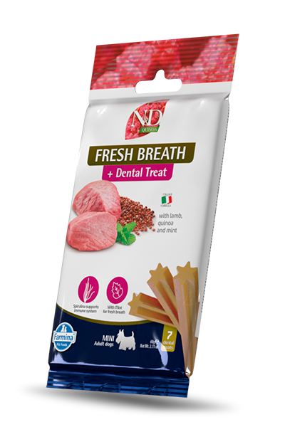 Treat Nd Dog Fresh Breathe Mini 60Gr