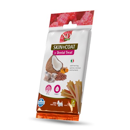 Treat Nd Dog Skin Coat Quaglia Mini Gr 60