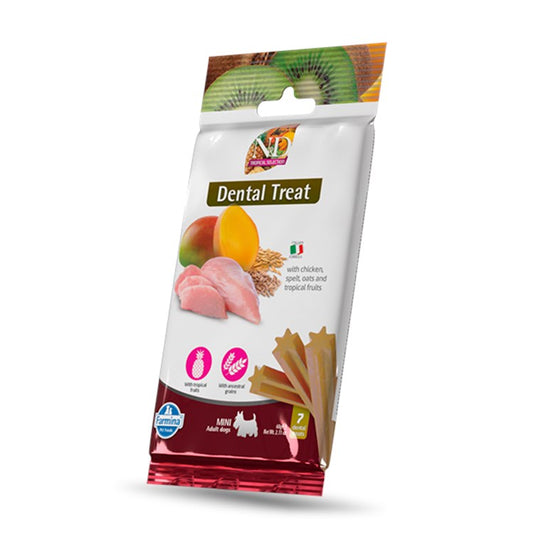 Treat Nd Tropical Dental Pollo Mini 60Gr