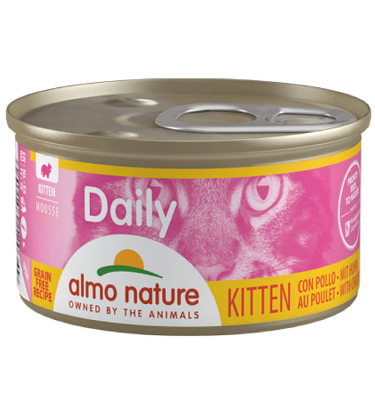 Almo Daily Cats 85 G Kitten Con Pollo