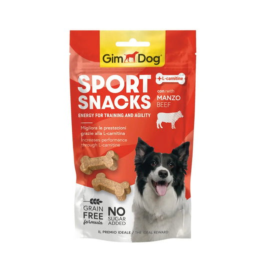 Gimdog Sportsnacks Manzo 60gr