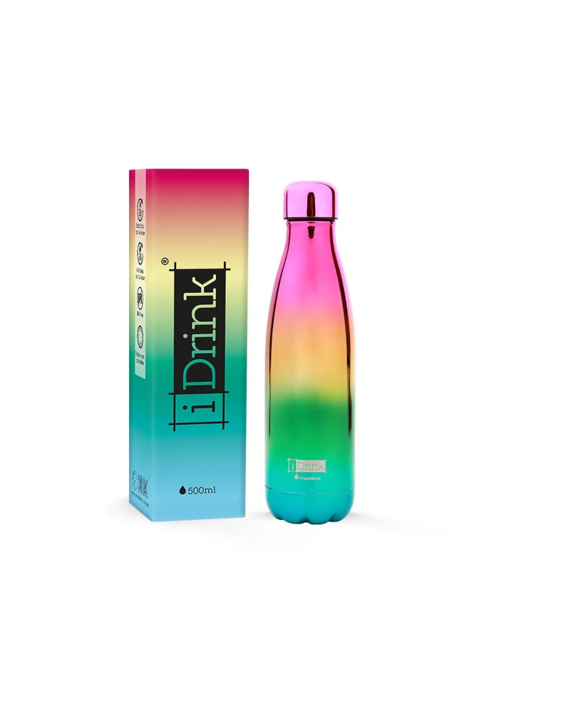 Bottiglia Termica Metallic Rainbow