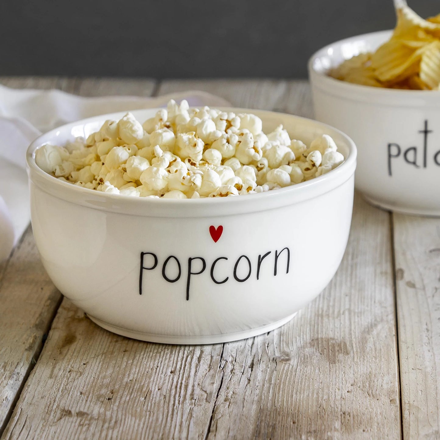 Insalatiera Popcorn Cuore 20cm