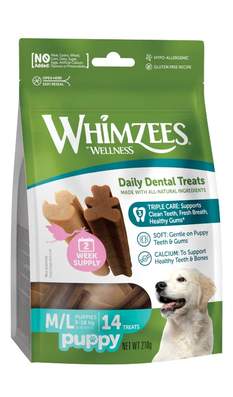 Whimzees busta Puppy M/L 14pz