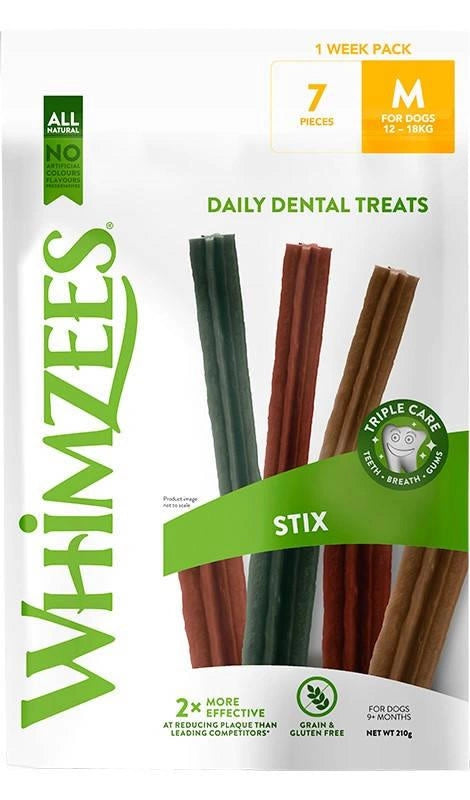 Whimzees Busta Weekly Stix M 7pz