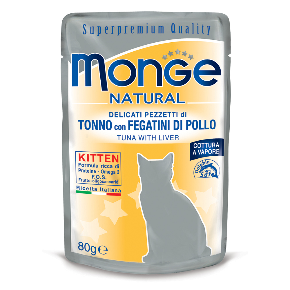 Monge Cat Natural Bustina 80gr