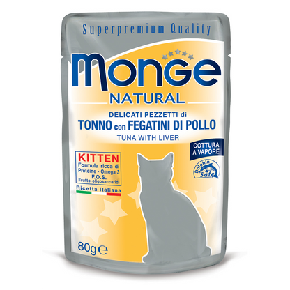Monge Cat Natural Bustina 80gr