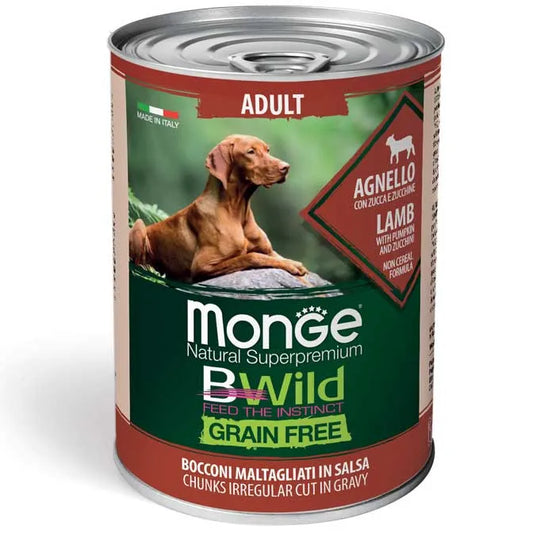 Bwild Dog Adult Agnello Zucca/Zucchine 400gr