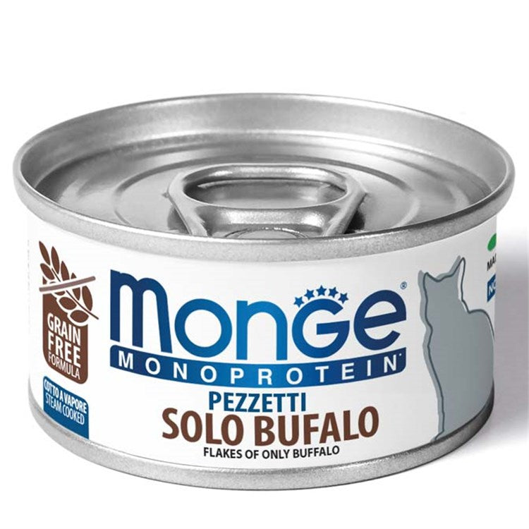Monge Cat Pezzi Solo Bufalo 80gr